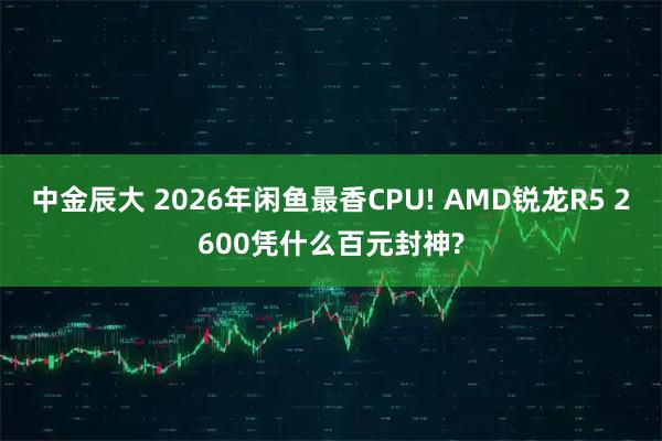 中金辰大 2026年闲鱼最香CPU! AMD锐龙R5 2600凭什么百元封神?